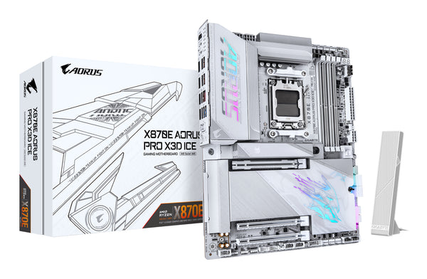 Gigabyte X870E Aorus Pro X3D ICE ATX AM5
