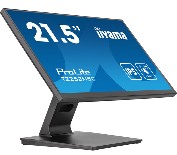 iiyama ProLite T2252MSC-B2 22 1920 x 1080 (Full HD) HDMI DisplayPort 60Hz