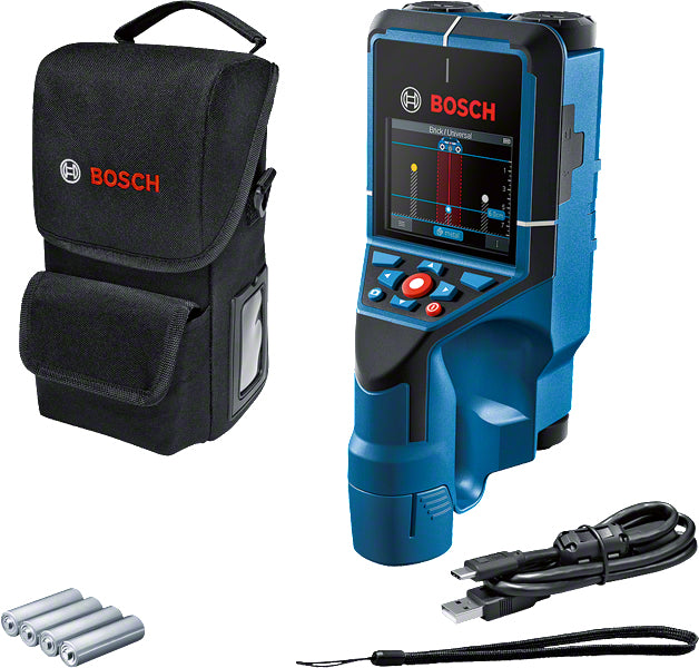 Bosch D-tect 200 C Professional Sort Blå