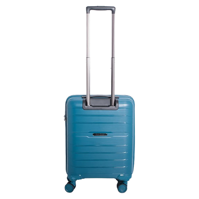 Kuffertsæt hårdt skal 2 stk (Kabine 55x39x20 + Stor 76x51x29) Peacock - Bon Goût