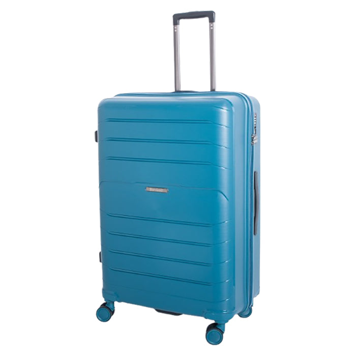 Kuffertsæt hårdt skal 2 stk (Kabine 55x39x20 + Stor 76x51x29) Peacock - Bon Goût