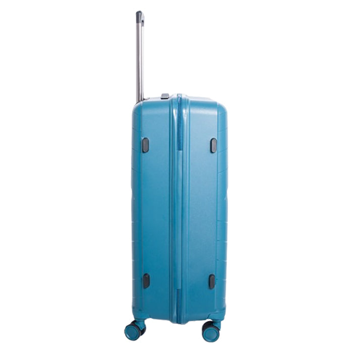 Kuffertsæt hårdt skal 2 stk (Kabine 55x39x20 + Stor 76x51x29) Peacock - Bon Goût