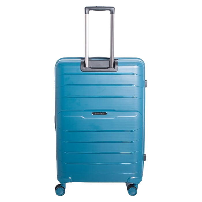 Kuffertsæt hårdt skal 2 stk (Kabine 55x39x20 + Stor 76x51x29) Peacock - Bon Goût