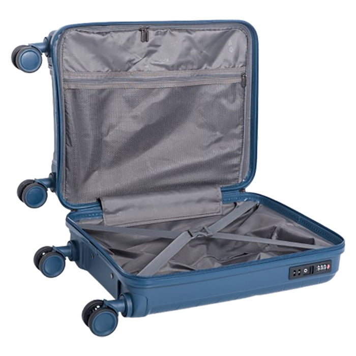 Kuffertsæt hårdt skal 2 stk (Kabine 55x39x20 + Stor 76x51x29) Peacock - Bon Goût