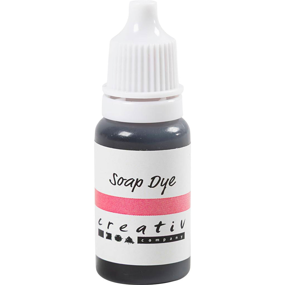 Sæbefarve, pink, 10 ml/ 1 fl.