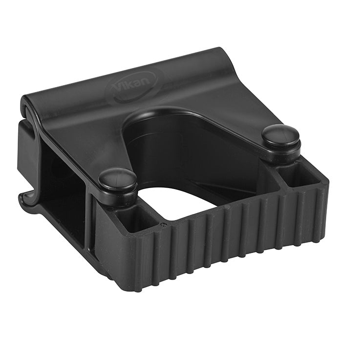 Vægophæng til kosteskaft 28 - 33 mm, sort enkelt - Vikan