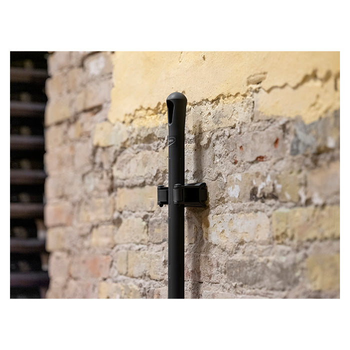 Vægophæng til kosteskaft 28 - 33 mm, sort enkelt - Vikan