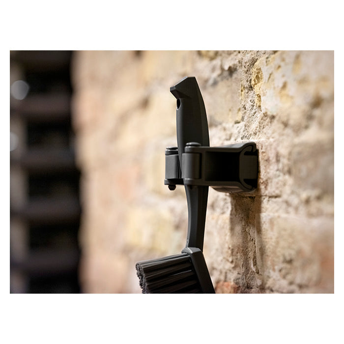 Vægophæng til kosteskaft 28 - 33 mm, sort enkelt - Vikan