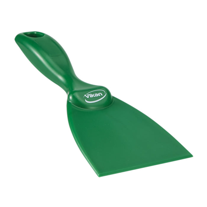 Håndskraber 75 mm grøn til rengøring af små områder - Vikan