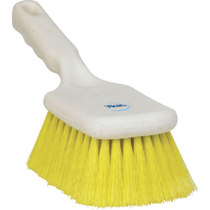 Vaskebørste kort blød 26 cm - kompakt design til følsomme overflader - Vikan