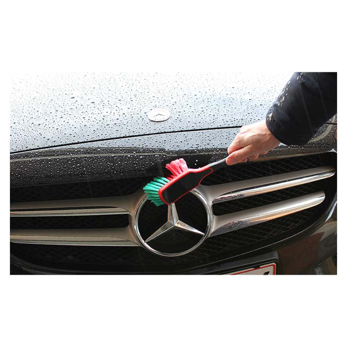 Multibørste 29 cm - skånsom rengøring med gummikant, Vikan