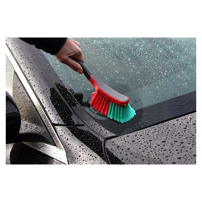 Multibørste 29 cm - skånsom rengøring med gummikant, Vikan