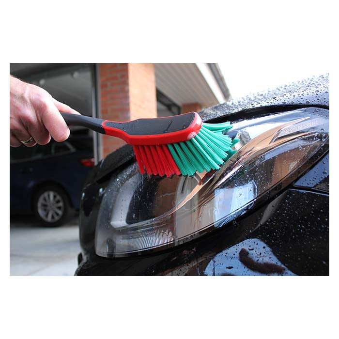 Multibørste 29 cm - skånsom rengøring med gummikant, Vikan