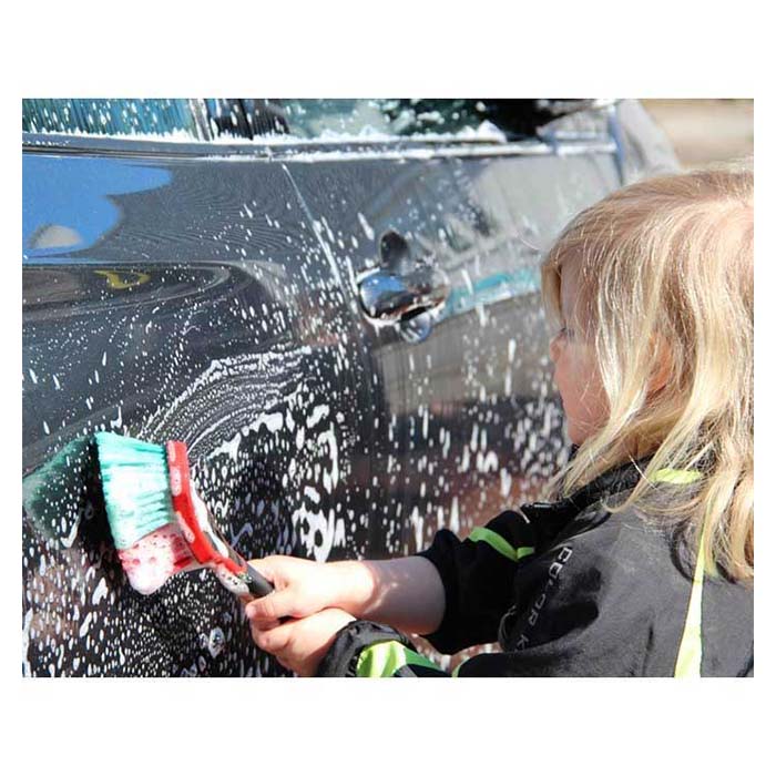 Multibørste 29 cm - skånsom rengøring med gummikant, Vikan