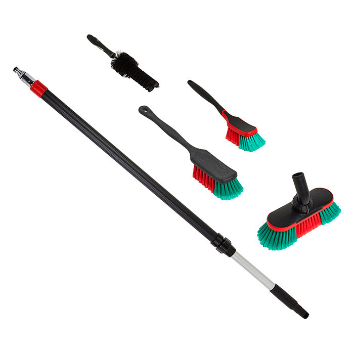 Vaskesæt med on/off vandfunktion og teleskopskaft - Vikan