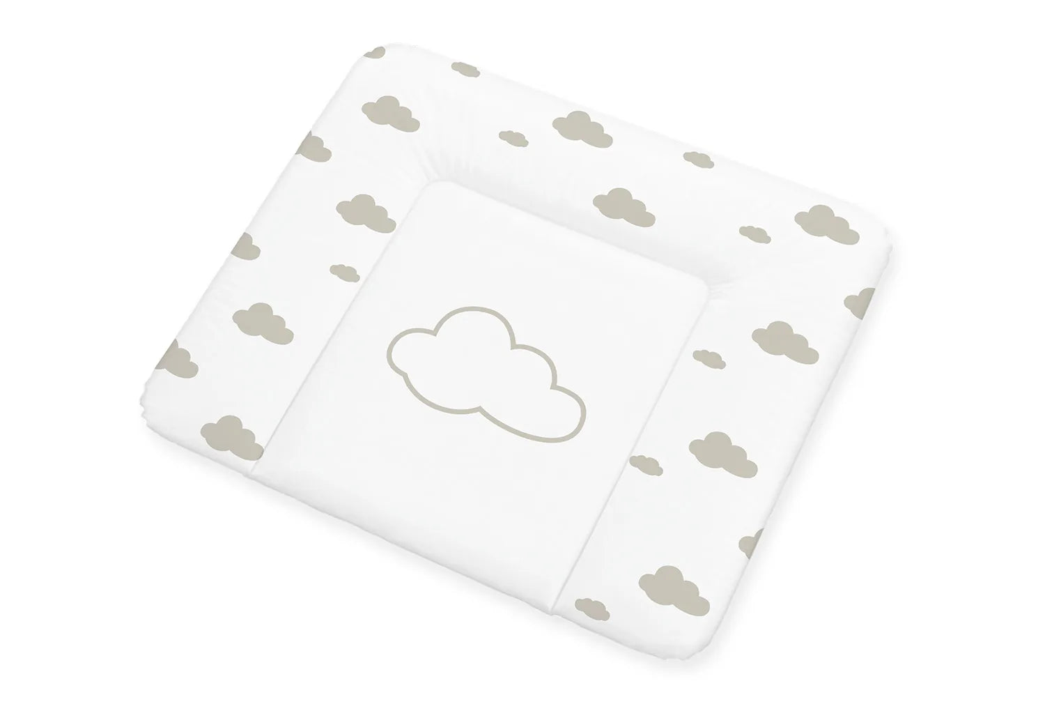 Pinolino Puslepude Stor Komfort – Folie, Grå Skyer – Børneudstyr - Pusle og bad - Puslepuder og betræk