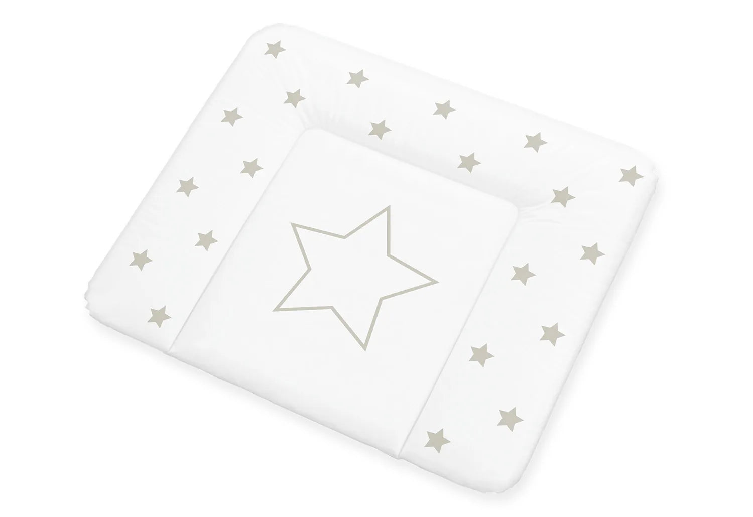 Pinolino Puslepude Stor Komfort – Folie, Grå Stjerner – Børneudstyr - Pusle og bad - Puslepuder og betræk
