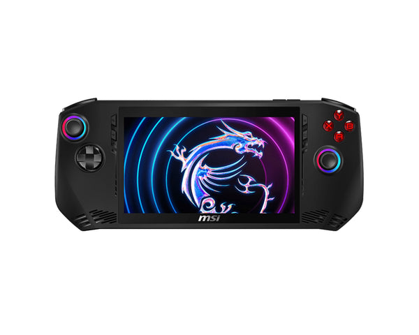 MSI Claw A1M-059 bærbar spilkonsol 17,8 cm (7) 1 TB Berøringsskærm Wi-Fi Sort
