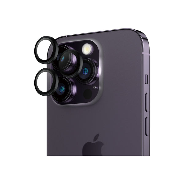 PanzerGlass SAFE. by ® Kameralinsebeskytter Sort iPhone 14 Pro | 14 Pro Max