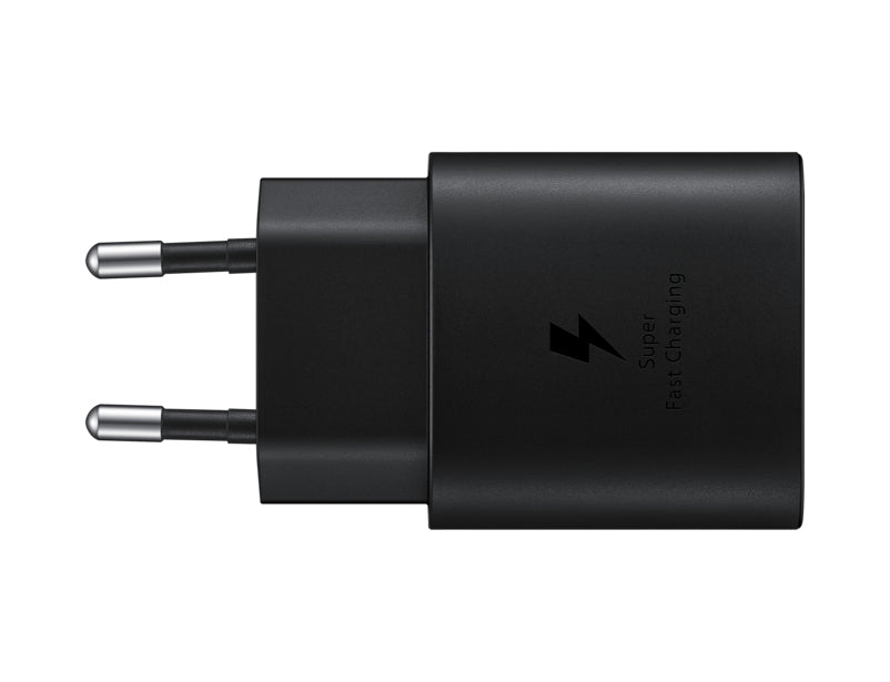 Samsung Fast Charging Wall Charger Strømforsyningsadapter 25Watt Strøm 2-polet