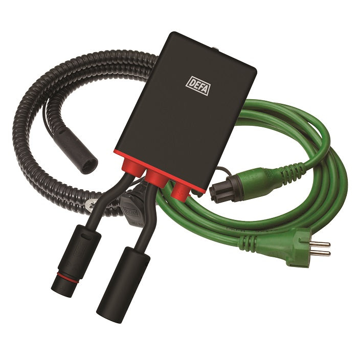 Ladekit til 12V batteri DEFA Multicharger 1205 - Skandinavisk sæt DEFA