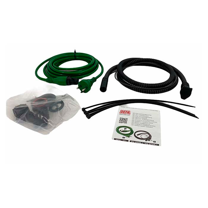 Warmup Tilkoblingssæt XTreme - 5.0m grøn - defa