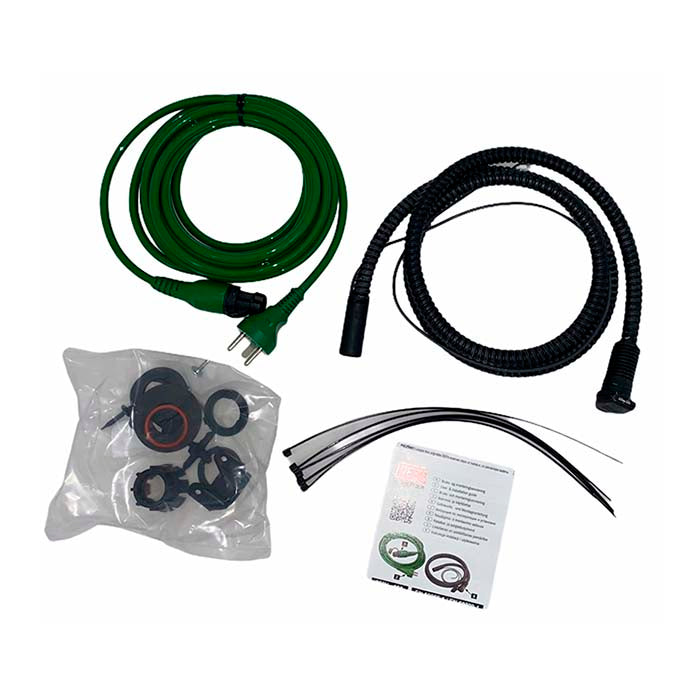 Warmup Tilkoblingssæt XTreme - 5.0m grøn - defa