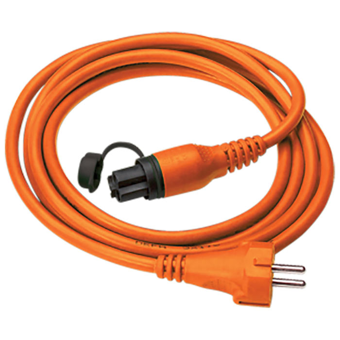 Tilkoblingsledning 15 m orange, 2,5 mm² miniplug - DEFA