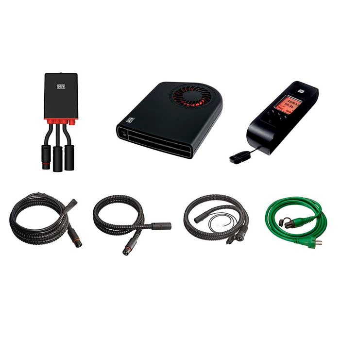 Bilvarmesystem WarmUp II 1400 + 1205R + SmartStart 230V - DEFA