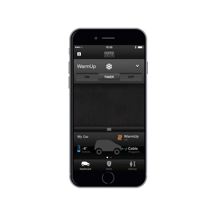 DEFA Warmup comfortkit bluetooth