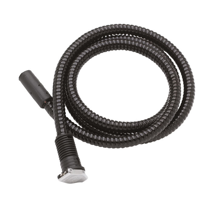 Miniplug kabel 1,5 m - krombelagt stik - defa