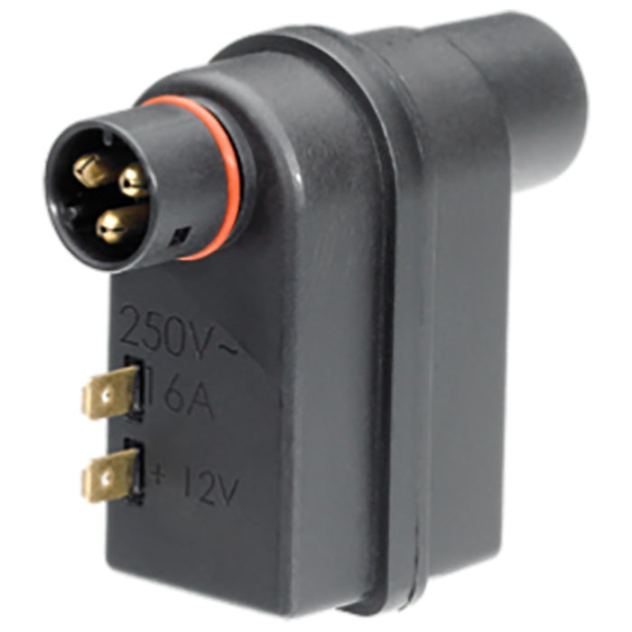 Relækontakt 12V med stel, 16A - DEFA