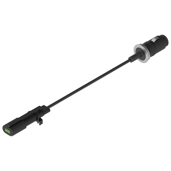 Ladekabel 12V til DEFA ladekontakt - bilbatteri opladning, DEFA