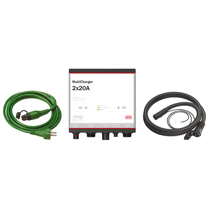 Batteriopladerkit Kompakt - defa