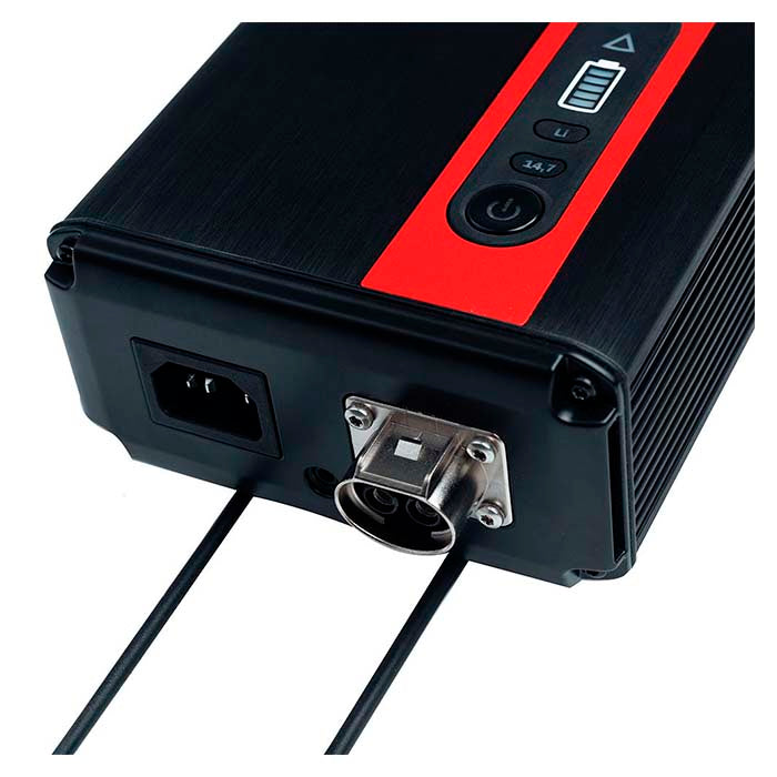 DEFA værkstedslader 12v 35a 120-230v 2,5m kabel
