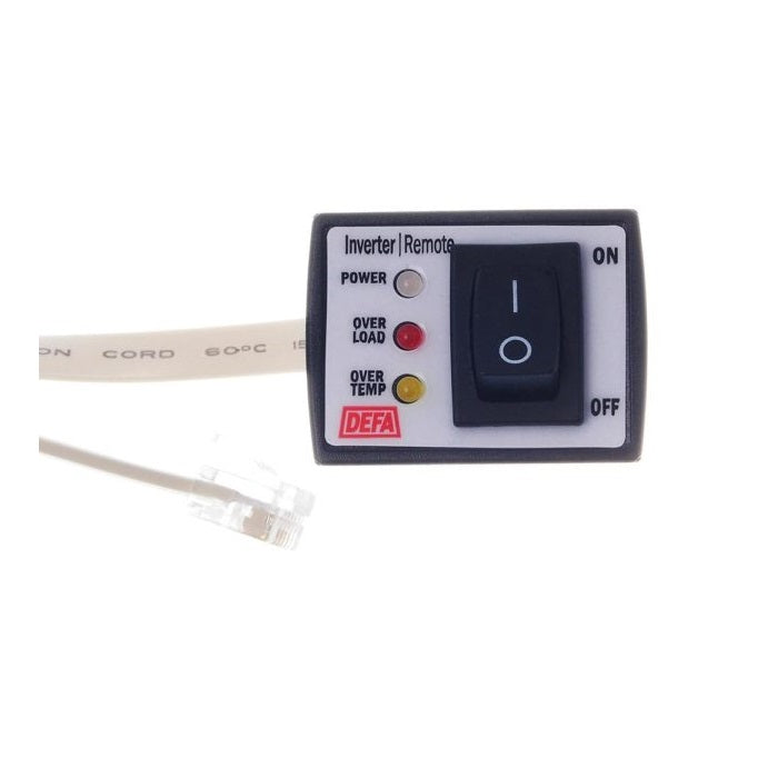 Betjeningspanel til inverter 1000W 6 m kabel - DEFA