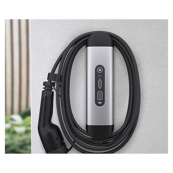 Lader - 6kW 1F type2 med 6m fast kabel - defa