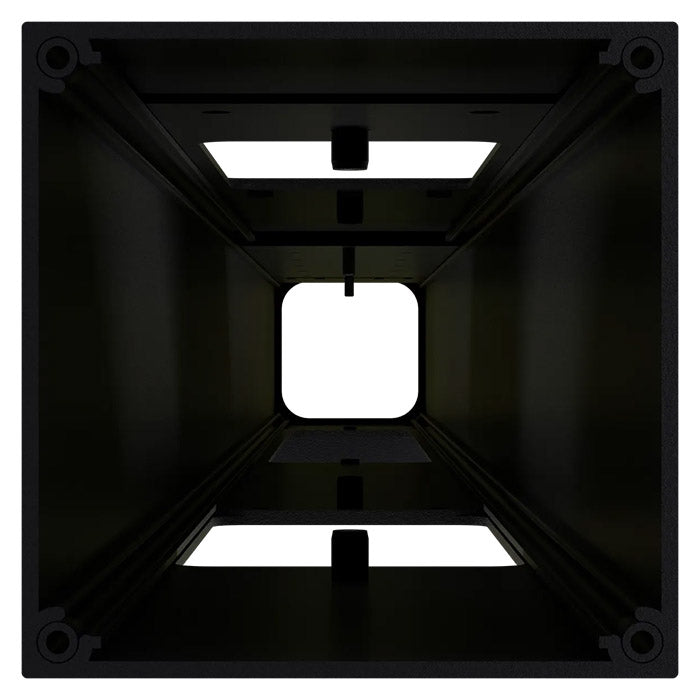 Ladestolpe til DEFA Power uden adapterplade - pulverlakeret aluminium, IK10, C4 coastal - DEFA