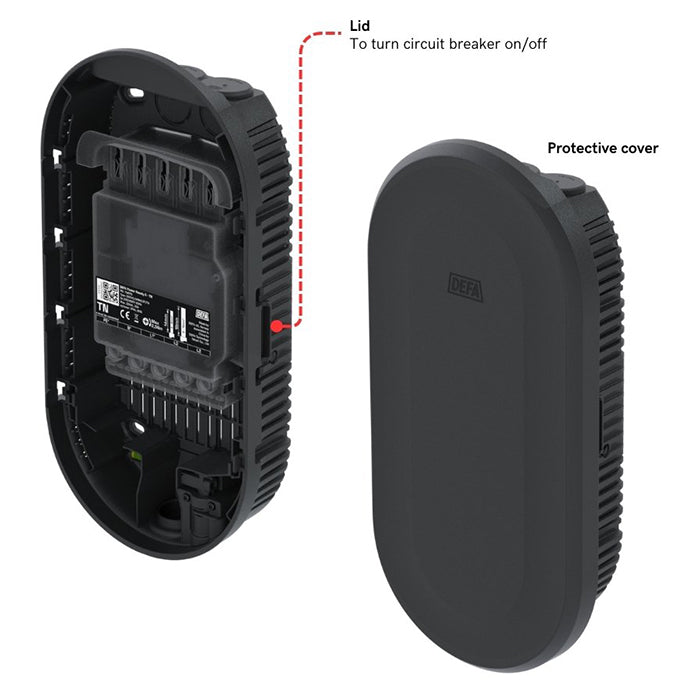 DEFA Power Ready S Vægbeslag inkl MCB