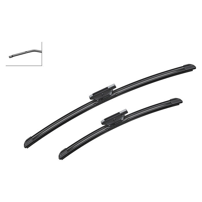 Viskerblade flade Aerotwin A012S 500/360 mm sæt - Bosch