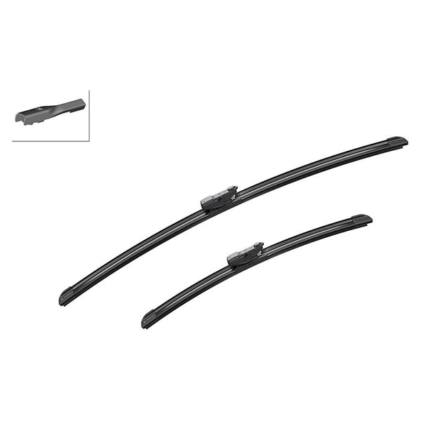 Viskerblade Aerotwin Flatblade A138S 600/400 mm sæt - Bosch