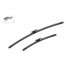 Bosch Aerotwin Flatblade viskerblade sæt A156S