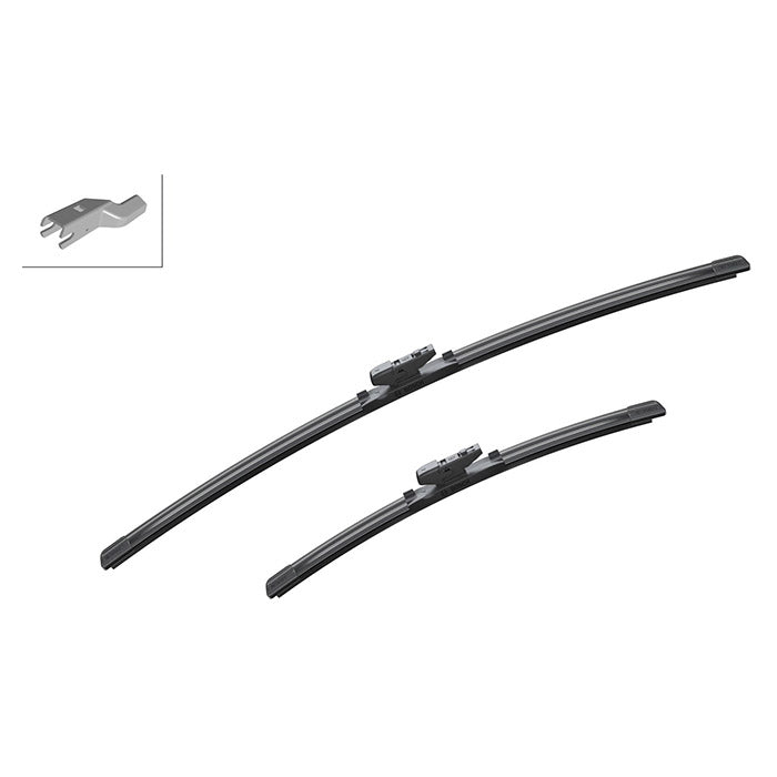 Viskerblade flade Aerotwin A156S 650/400 mm sæt - Bosch