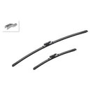 Bosch Aerotwin Flatblade viskerblade sæt A158S