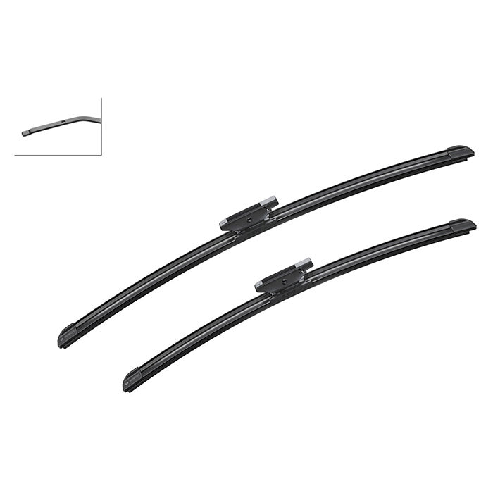 Flade viskerblade Aerotwin A173S 550/475 mm, sæt - Bosch