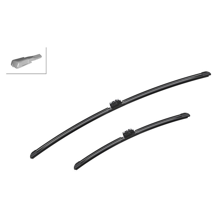 Viskerblade flade Aerotwin A179S 700/450 mm til Mercedes-Benz - Bosch