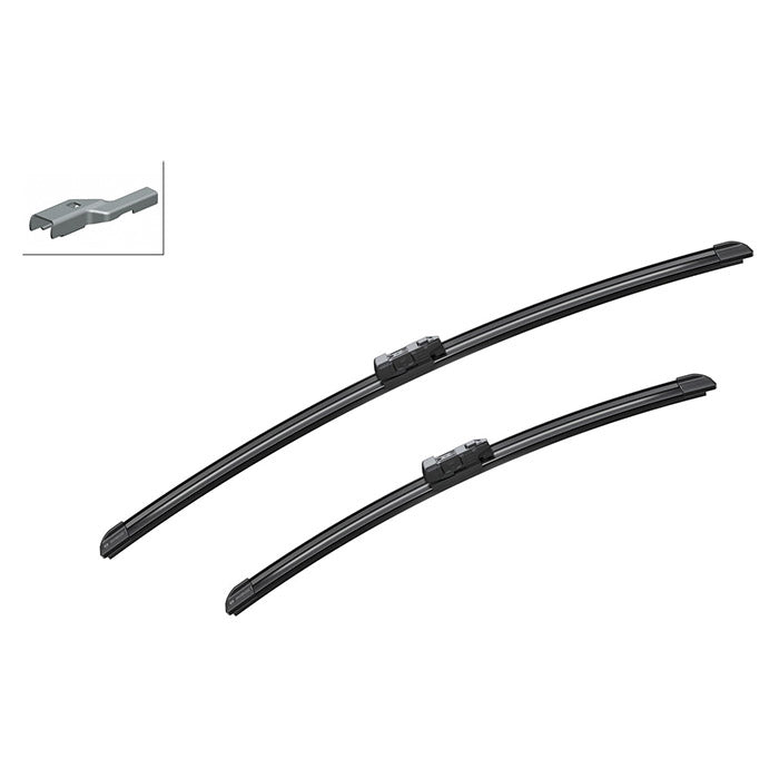 Viskerblade 600/450 mm fladt sæt A187S - Bosch