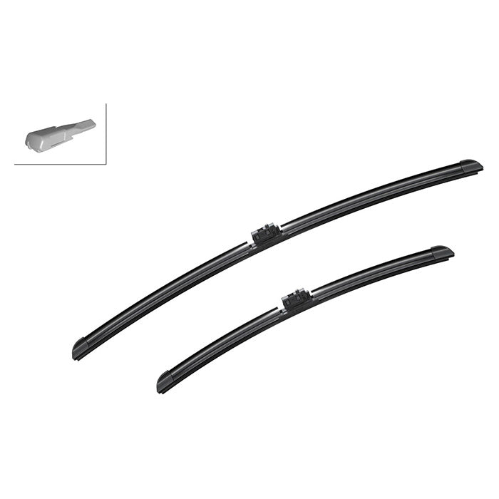 Viskerblade flade Aerotwin A206S 650/475 mm, sæt til Mercedes-Benz - Bosch