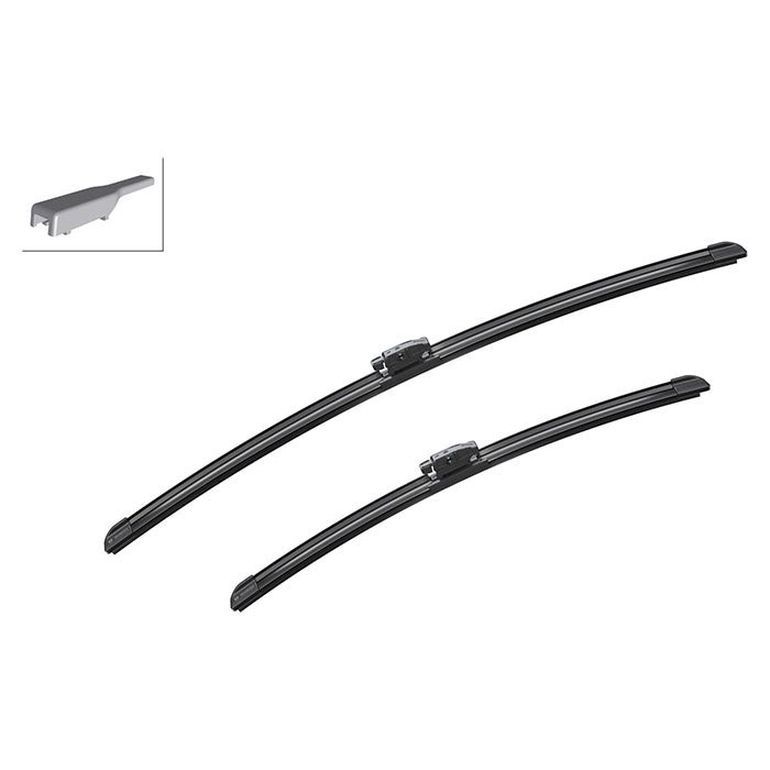 Viskerblade flade Aerotwin A312S 600/450 mm, sæt (Dacia/Nissan/Renault) - Bosch