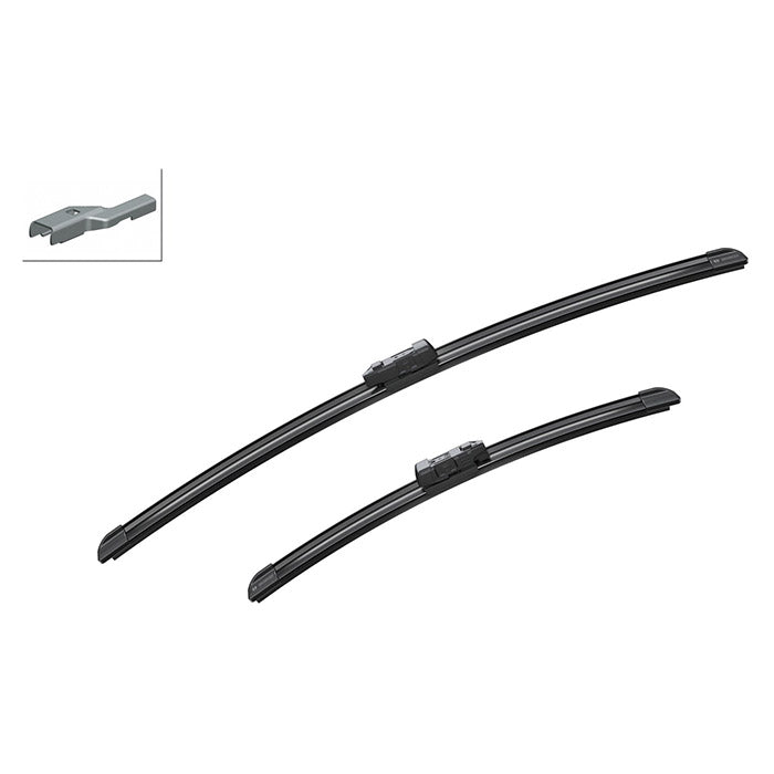 Flade viskerblade Aerotwin A420S 575/380 mm sæt til Fiat/Lancia/Nissan - Bosch